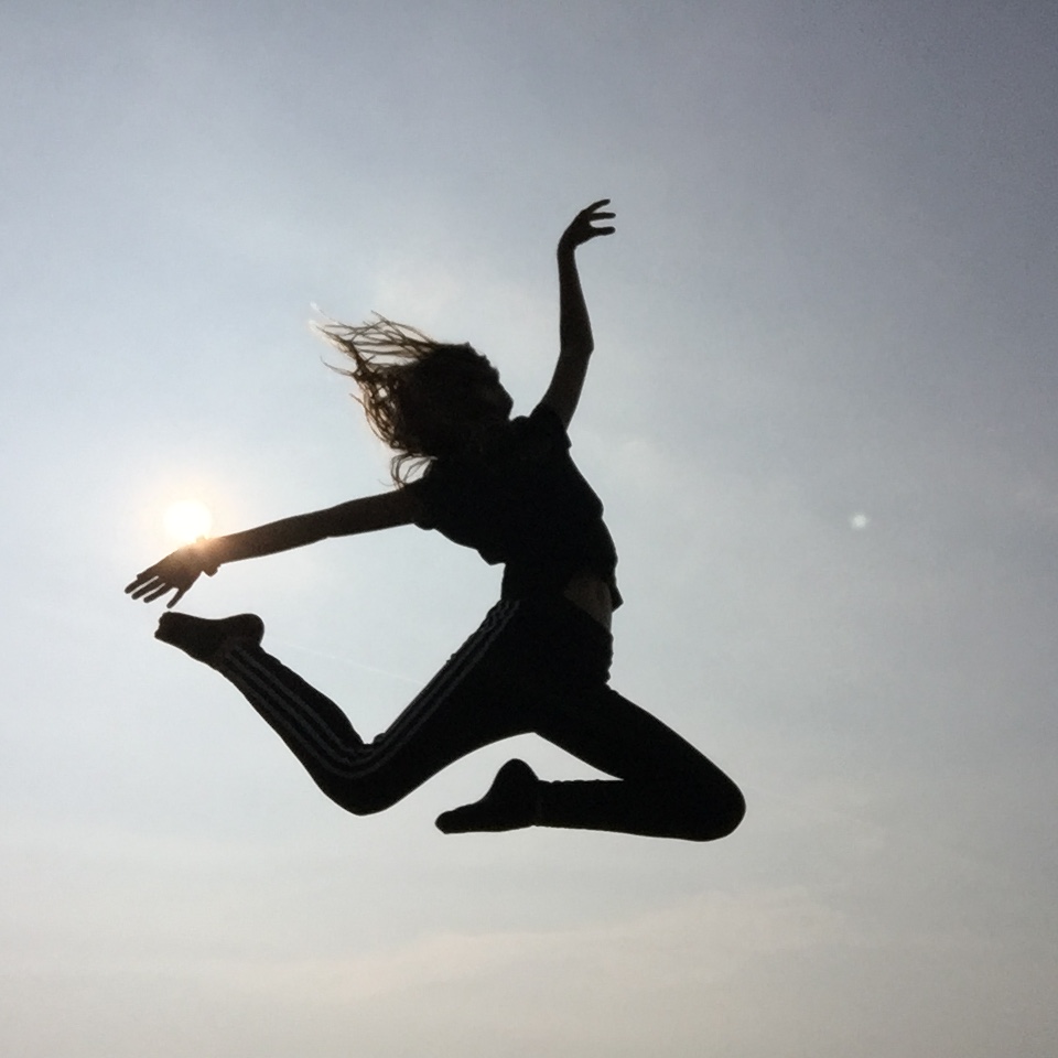 Trampoline springen was leuk