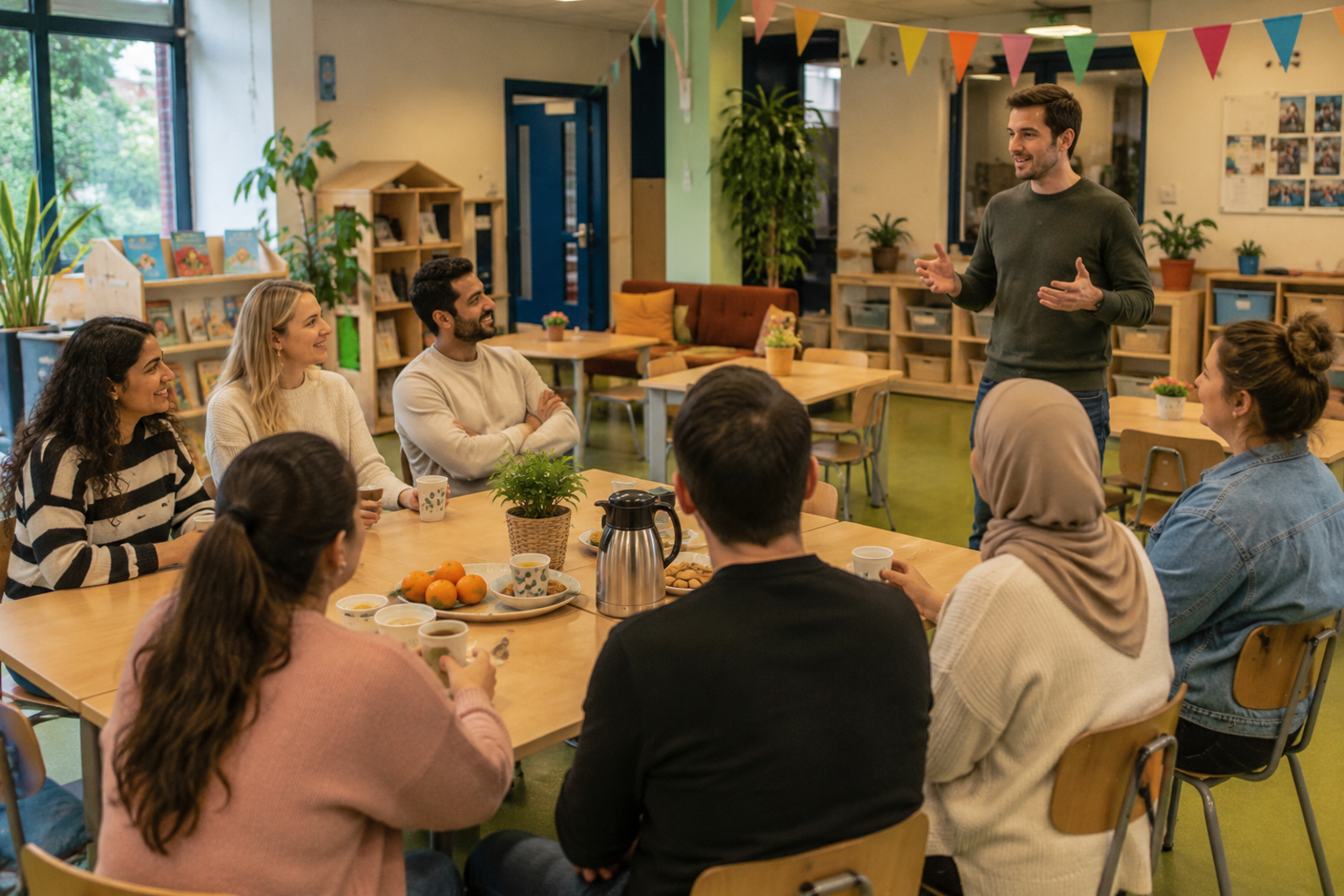 Koffie voor nieuwe ouders
